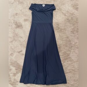 Aritzia Midnight Blue Maxi Dress